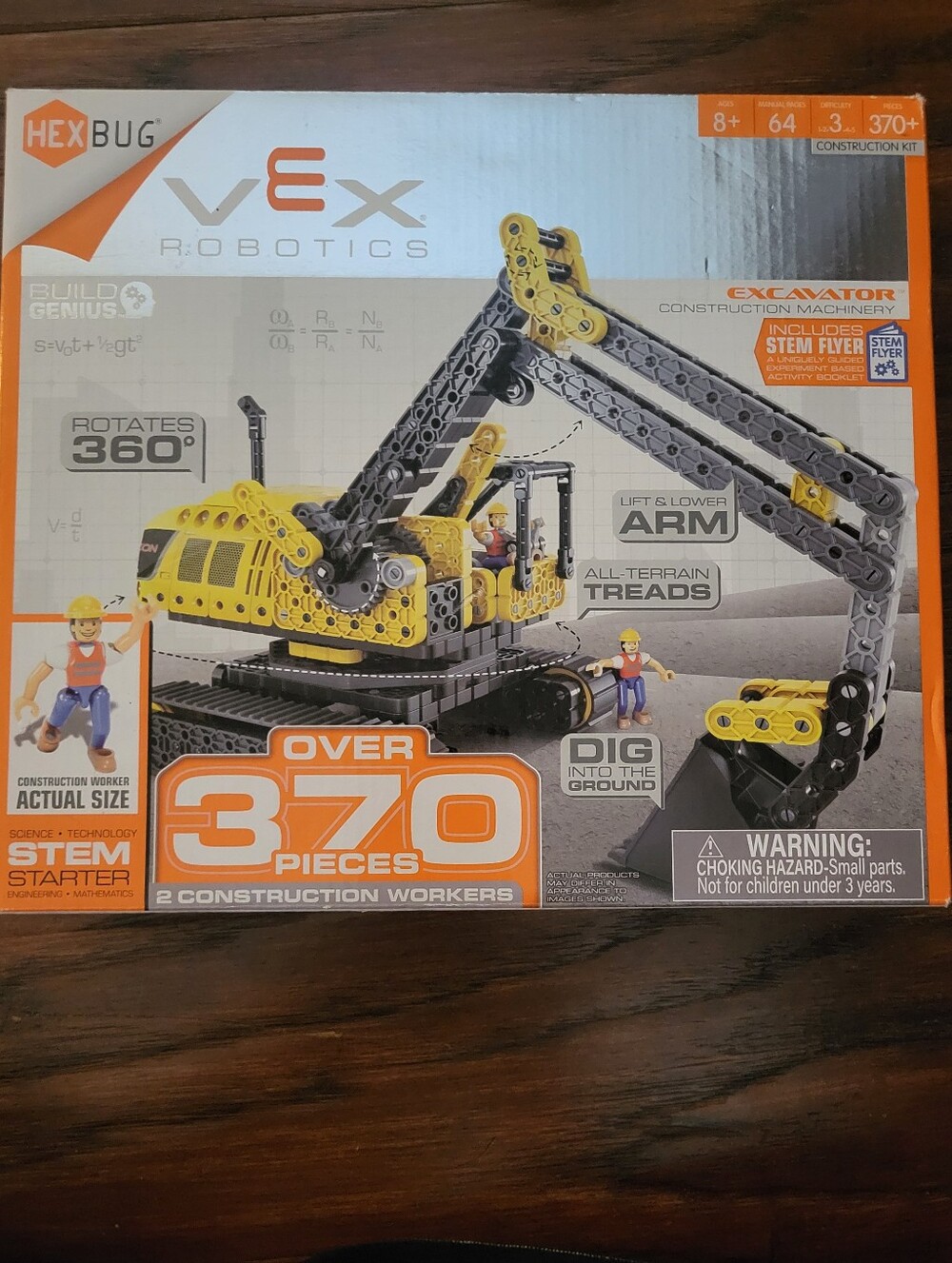 VEX Robotics Excavator Construction Stem Kit